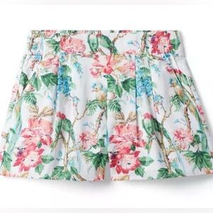 Janie and Jack Tropical Floral Pull-On Shorts Sz 5